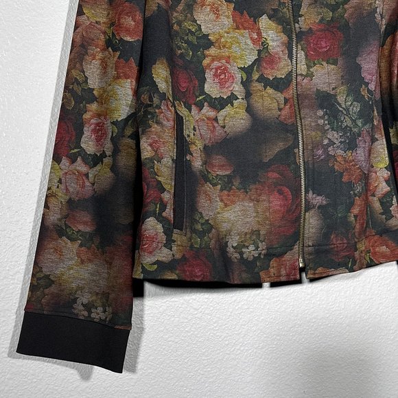 Art Of The Cloth Rose Jacket Golden Bloom Floral Design‎ Size XL - Picture 5 of 13